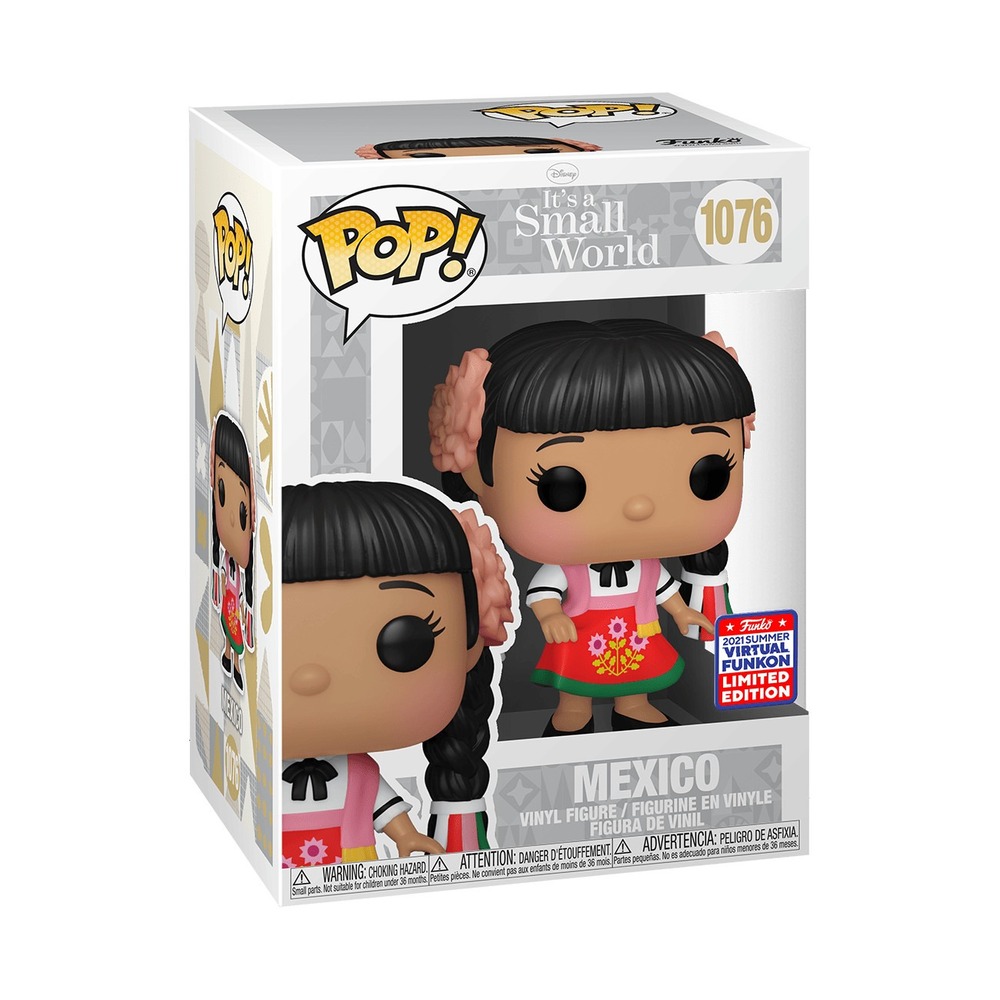 Funko Pop Disney Mexico 1076 It's a Small World 2021 SDCC FunKon Exclusive
